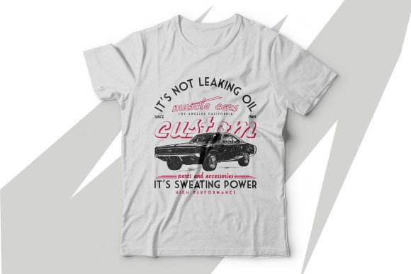 Capturing Timeless Cool: The Vintage Old Classic Car Graphic T-shirt