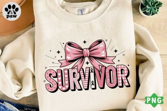 Empower Your Designs with a Breast Cancer Survivor Graphic Png