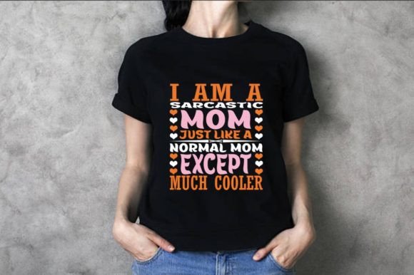 Sarcastic Mom Graphic Design: A Font for Real, Unfiltered Motherhood
