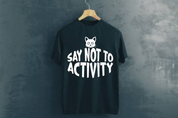 Say Not to Activity: A Graphic Design That Commands Attention