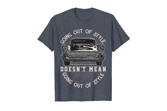 Timeless Style: The Vintage Car T-shirt Design Graphic