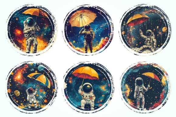 Unlocking Cosmic Creativity: Astronaut Vector Graphics for T-Shirt Design